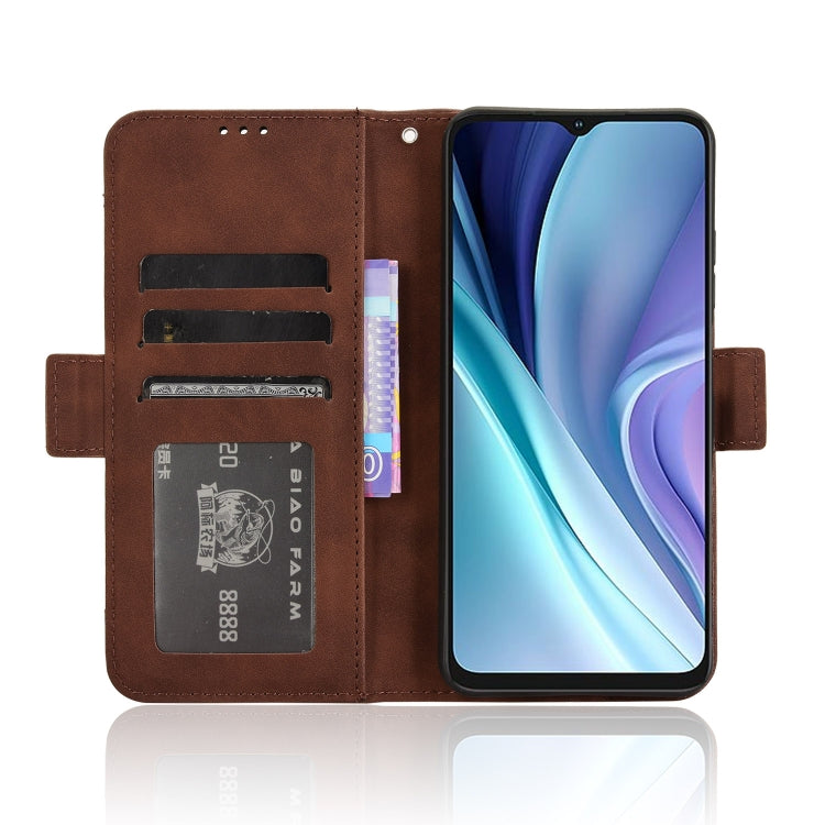 For itel A50 Skin Feel Calf Texture Card Slots Leather Phone Case