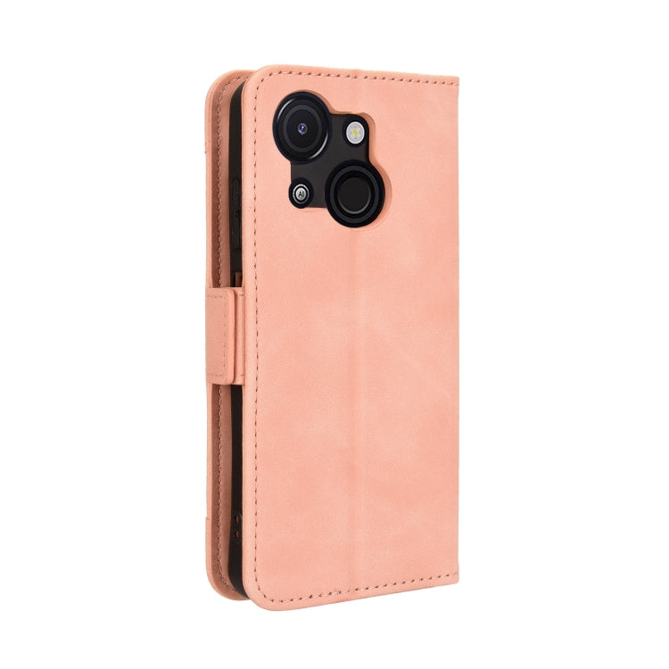 For itel A50C Skin Feel Calf Texture Card Slots Leather Phone Case