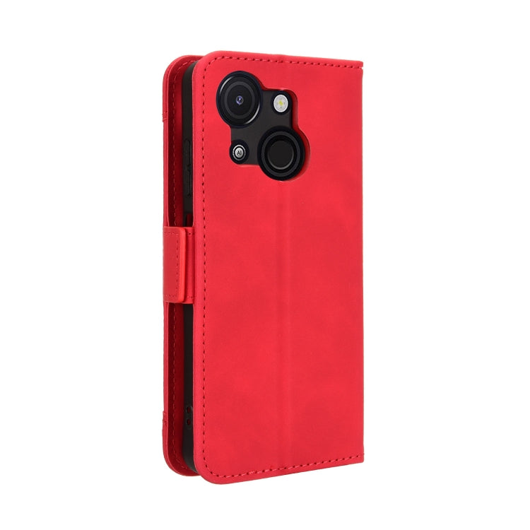 For itel A50C Skin Feel Calf Texture Card Slots Leather Phone Case