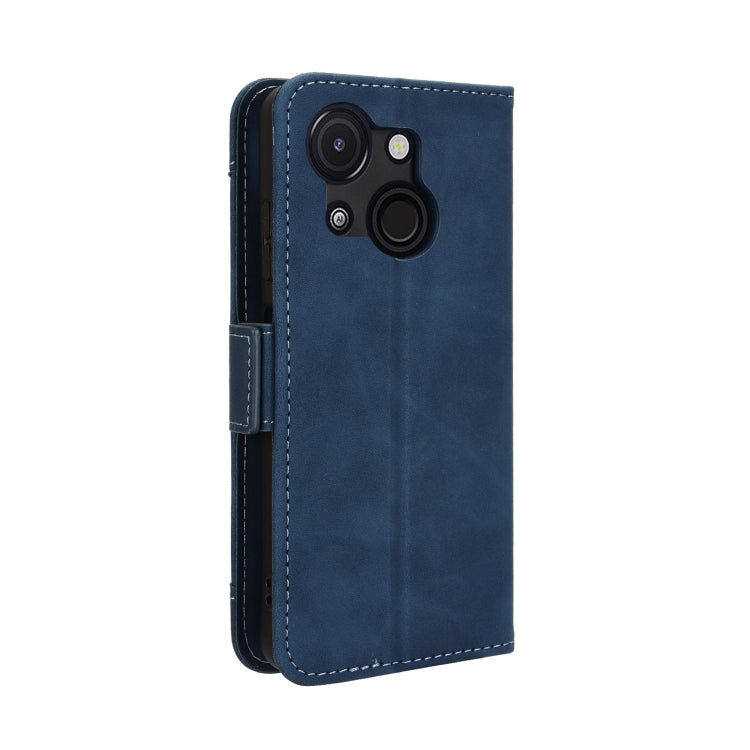 For itel A50C Skin Feel Calf Texture Card Slots Leather Phone Case