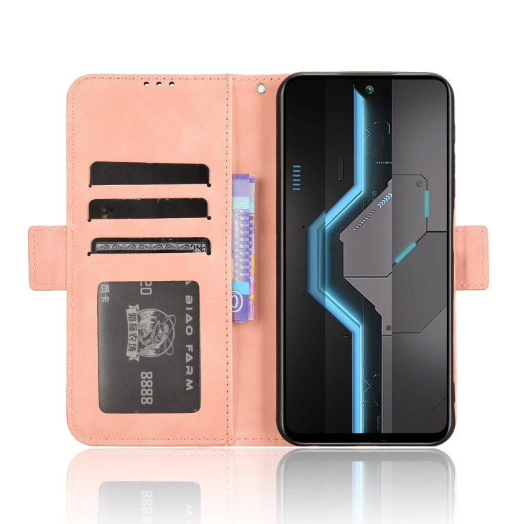 For itel P65 4G Skin Feel Calf Texture Card Slots Leather Phone Case