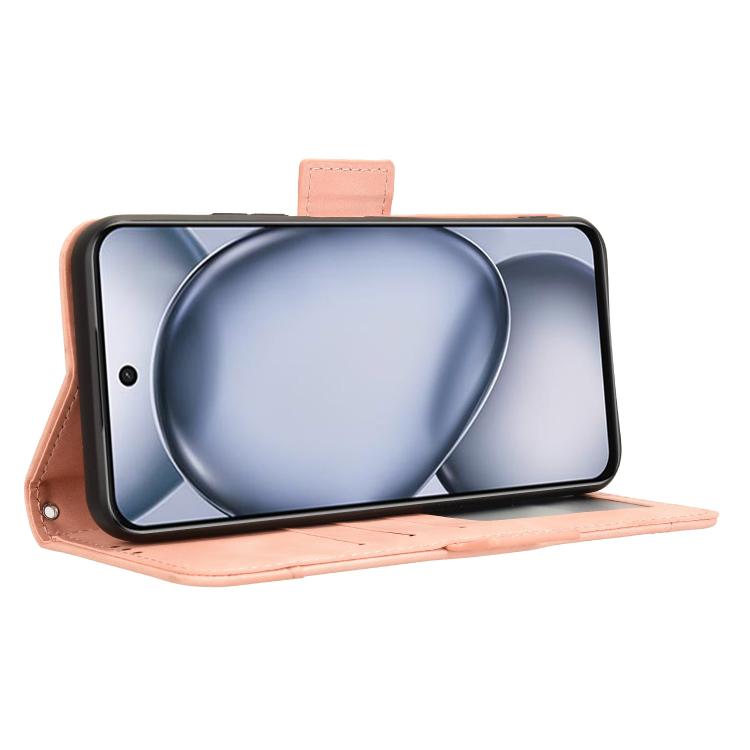 For itel A80 4G Skin Feel Calf Texture Card Slots Leather Phone Case