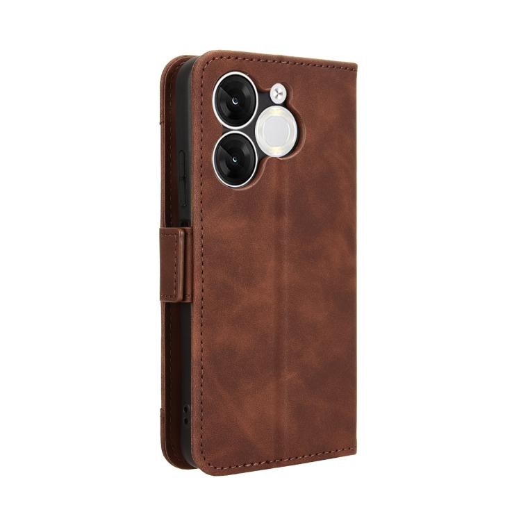 For itel A80 4G Skin Feel Calf Texture Card Slots Leather Phone Case