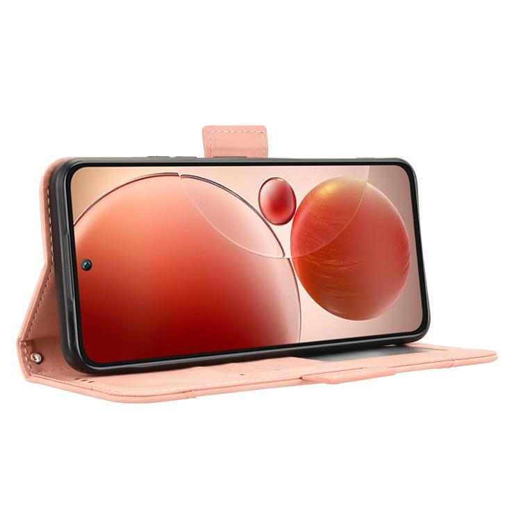 For itel S25 4G Skin Feel Calf Texture Card Slots Leather Phone Case