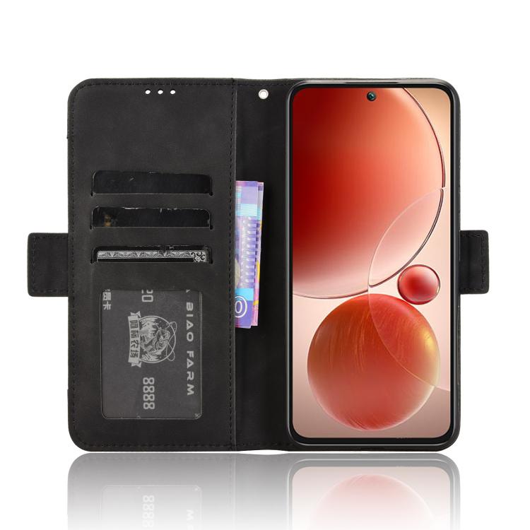 For itel S25 4G Skin Feel Calf Texture Card Slots Leather Phone Case