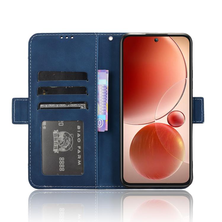 For itel S25 4G Skin Feel Calf Texture Card Slots Leather Phone Case