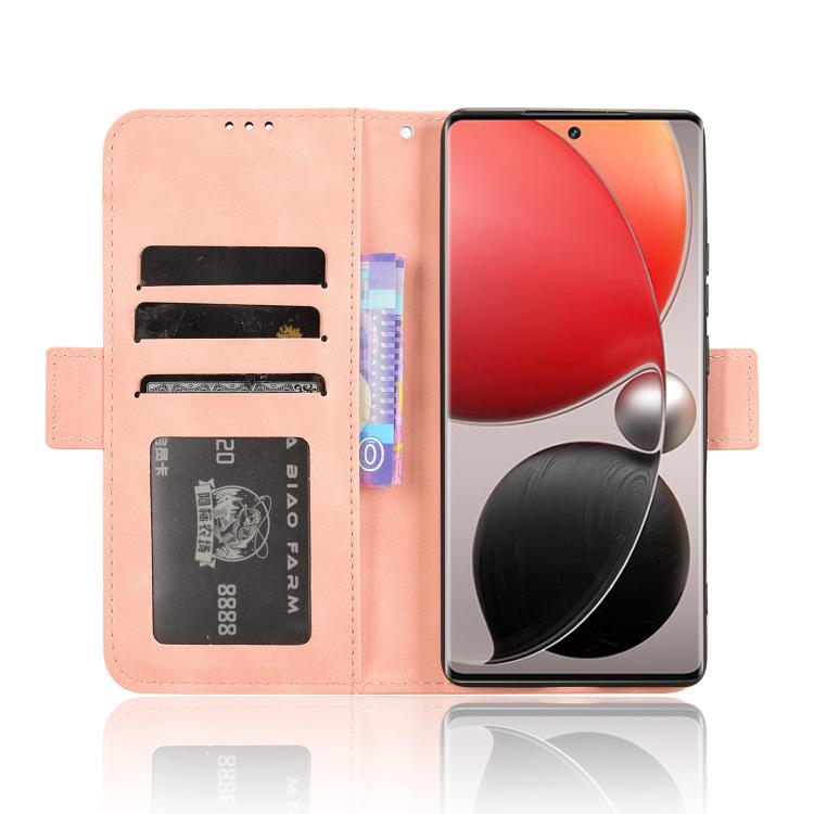For itel S25 Ultra 4G Skin Feel Calf Texture Card Slots Leather Phone Case