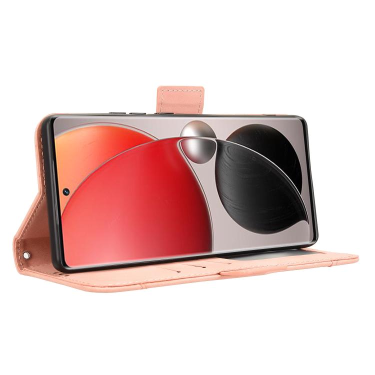 For itel S25 Ultra 4G Skin Feel Calf Texture Card Slots Leather Phone Case