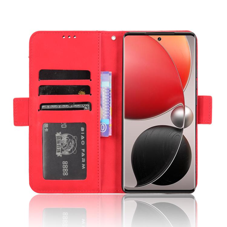 For itel S25 Ultra 4G Skin Feel Calf Texture Card Slots Leather Phone Case