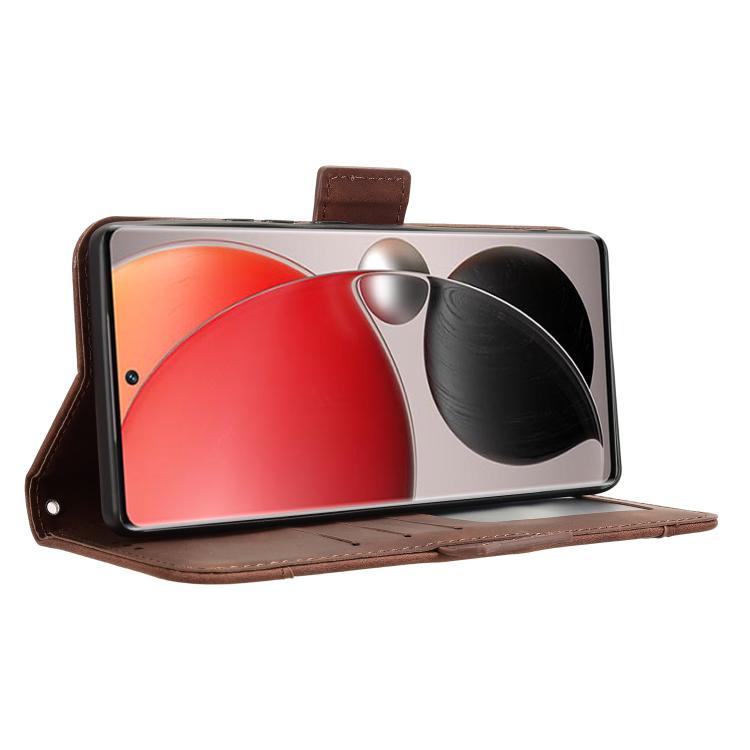 For itel S25 Ultra 4G Skin Feel Calf Texture Card Slots Leather Phone Case