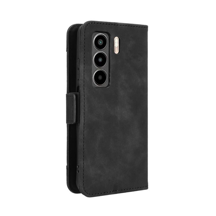 For itel Power 70 Skin Feel Calf Texture Card Slots Leather Phone Case