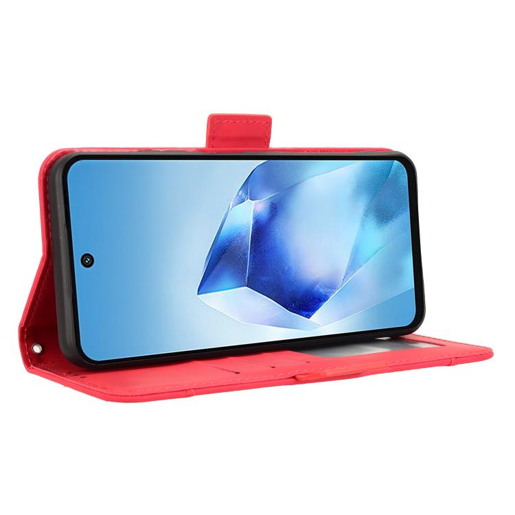 For itel Power 70 Skin Feel Calf Texture Card Slots Leather Phone Case