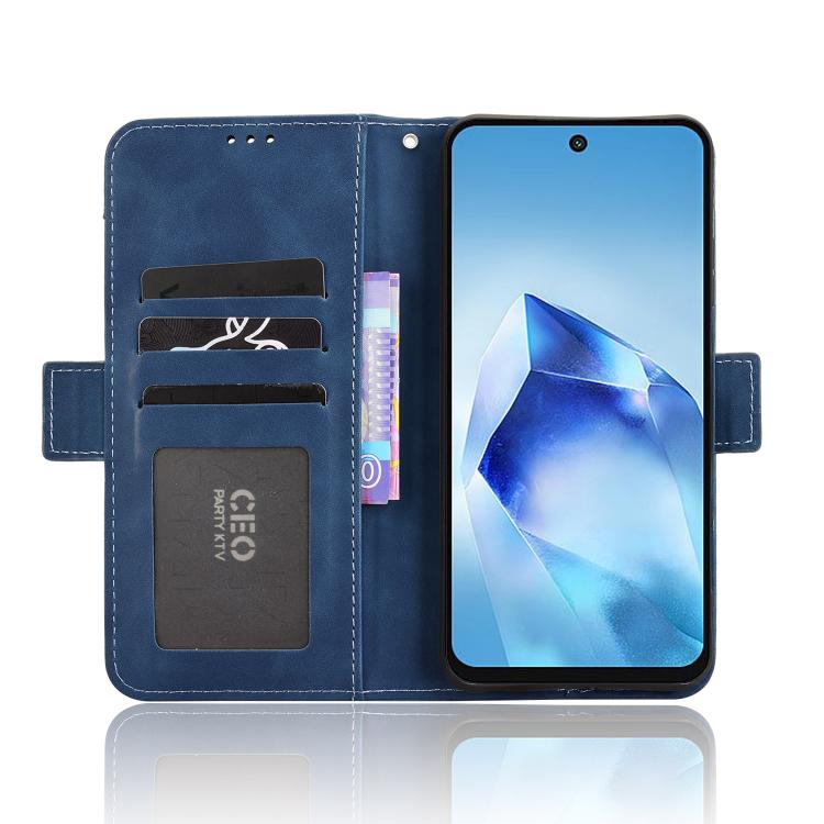 For itel Power 70 Skin Feel Calf Texture Card Slots Leather Phone Case