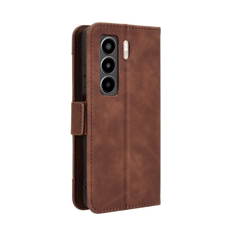 For itel Power 70 Skin Feel Calf Texture Card Slots Leather Phone Case