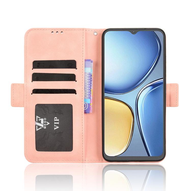 For itel A90 4G Skin Feel Calf Texture Card Slots Leather Phone Case