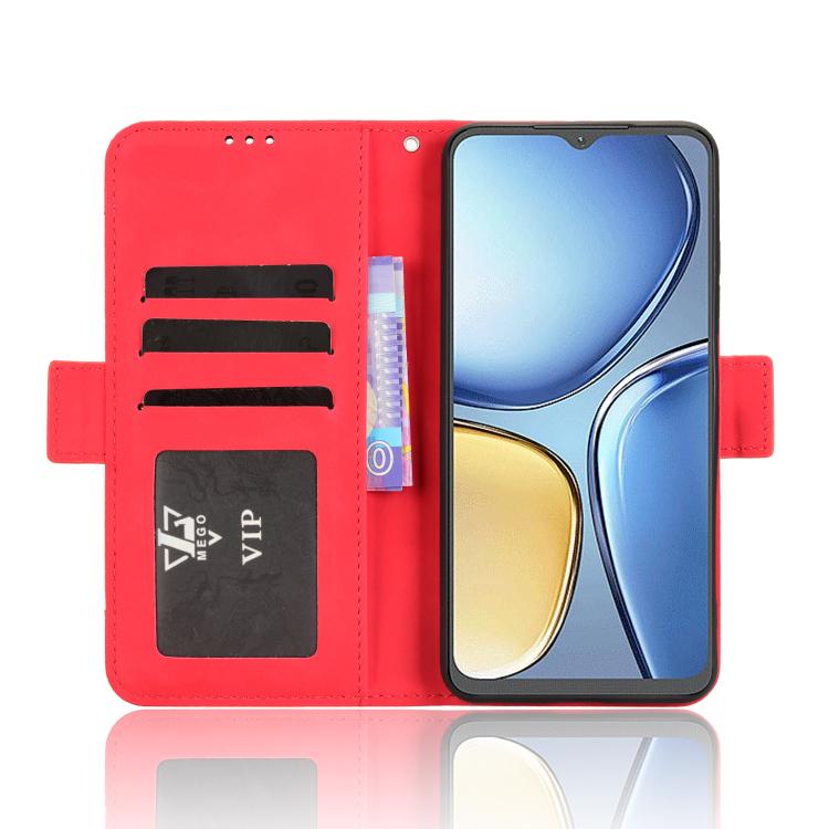For itel A90 4G Skin Feel Calf Texture Card Slots Leather Phone Case