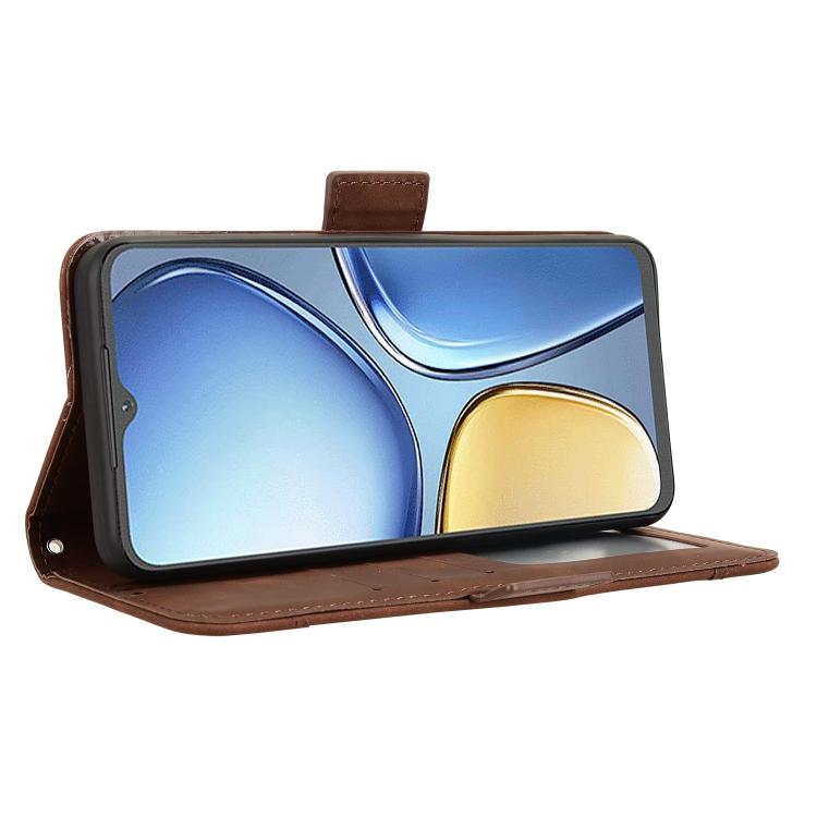 For itel A90 4G Skin Feel Calf Texture Card Slots Leather Phone Case