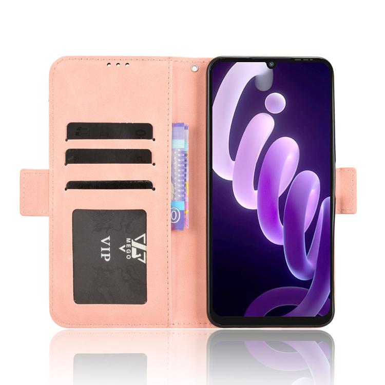 For itel City 100 4G Skin Feel Calf Texture Card Slots Leather Phone Case