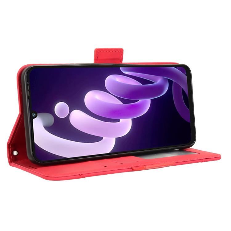 For itel City 100 4G Skin Feel Calf Texture Card Slots Leather Phone Case