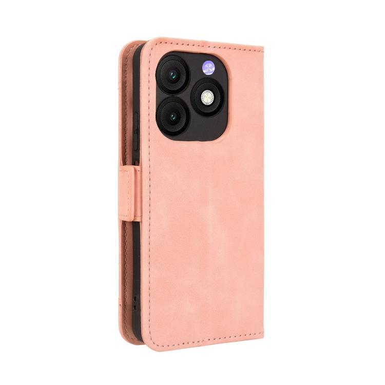 For itel Zeno 10 Skin Feel Calf Texture Card Slots Leather Phone Case