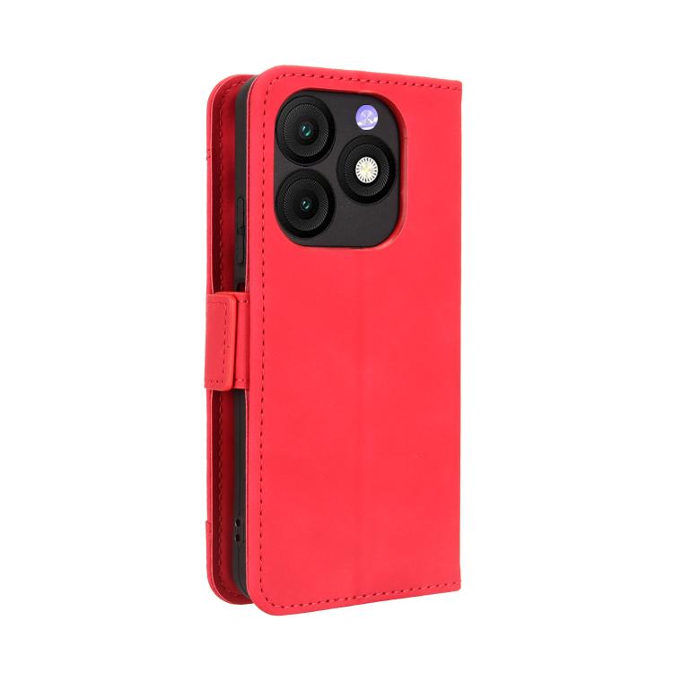 For itel Zeno 10 Skin Feel Calf Texture Card Slots Leather Phone Case