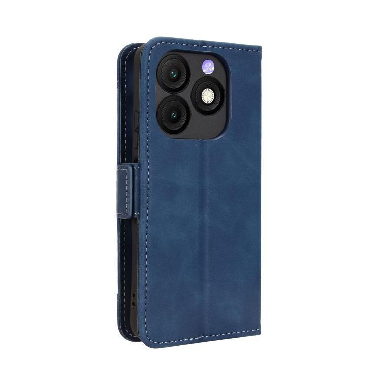 For itel Zeno 10 Skin Feel Calf Texture Card Slots Leather Phone Case