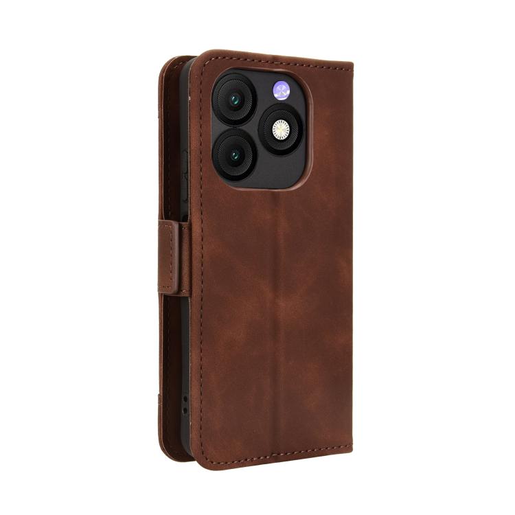 For itel Zeno 10 Skin Feel Calf Texture Card Slots Leather Phone Case