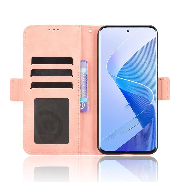 For itel Super 26 Ultra Skin Feel Calf Texture Card Slots Leather Phone Case