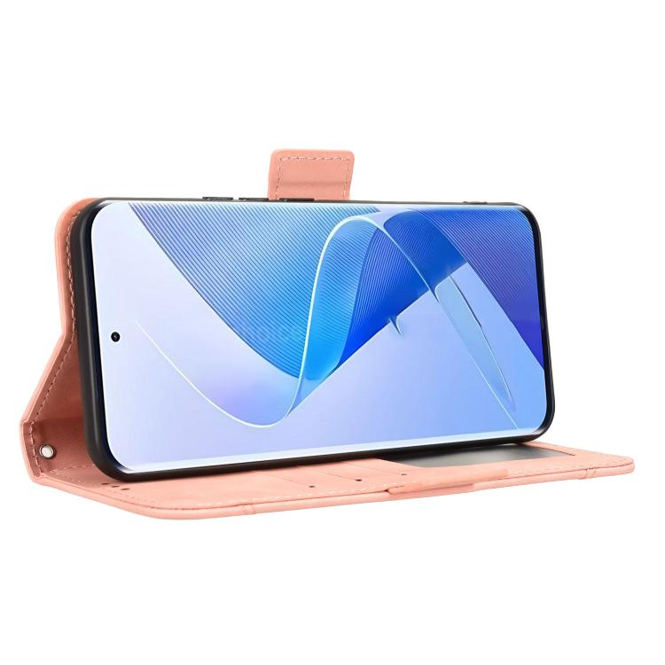 For itel Super 26 Ultra Skin Feel Calf Texture Card Slots Leather Phone Case