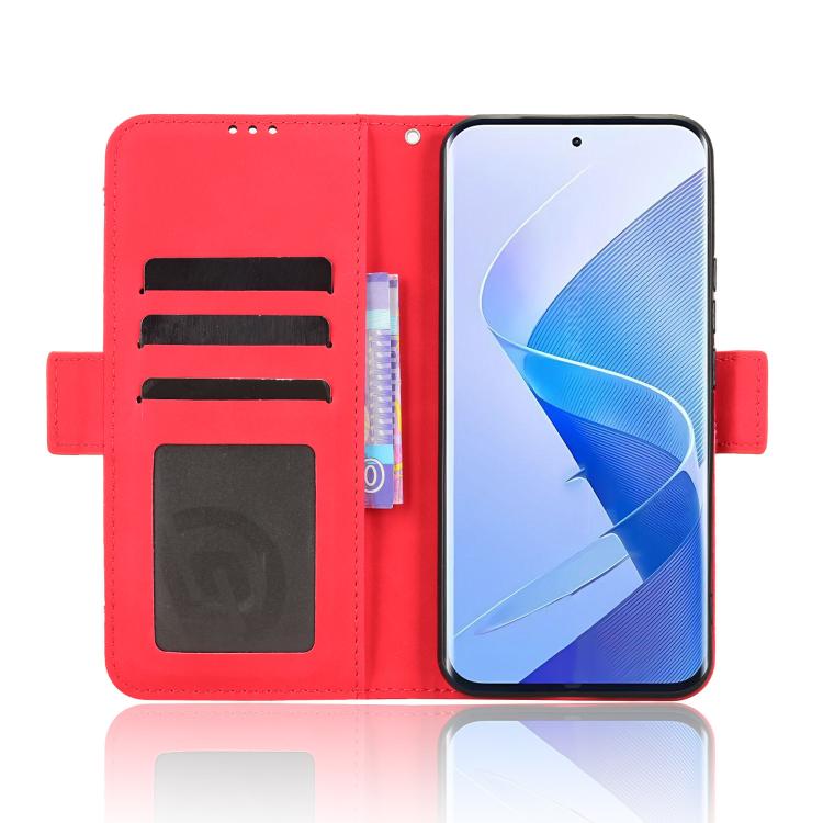 For itel Super 26 Ultra Skin Feel Calf Texture Card Slots Leather Phone Case