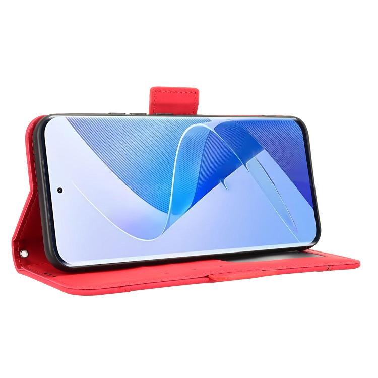 For itel Super 26 Ultra Skin Feel Calf Texture Card Slots Leather Phone Case