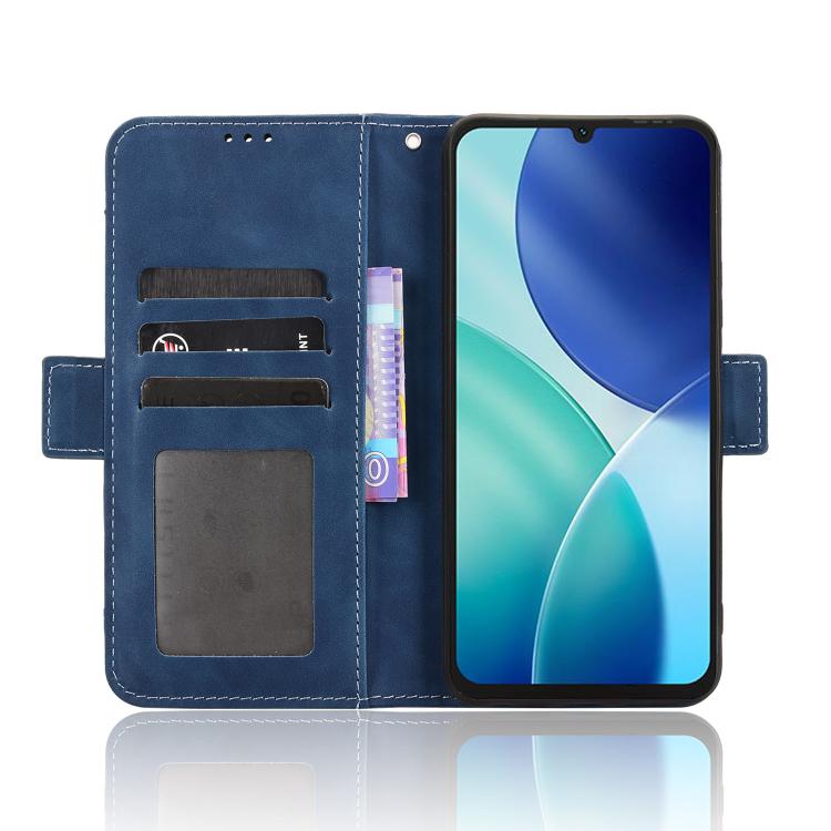 For itel A100 4G Skin Feel Calf Texture Card Slots Leather Phone Case