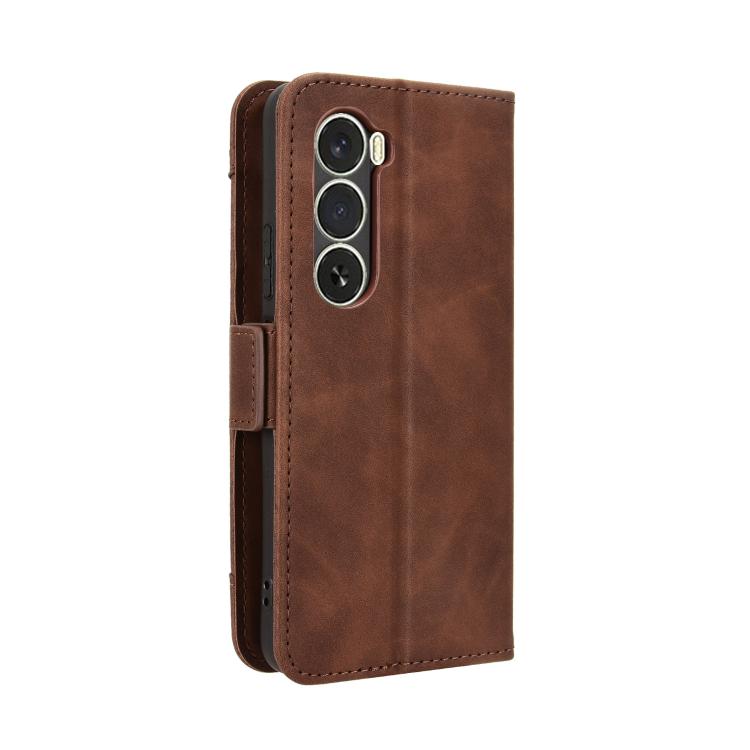 For itel A100 4G Skin Feel Calf Texture Card Slots Leather Phone Case
