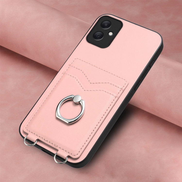 For Samsung Galaxy A05 4G Global R20 Ring Card Holder Phone Case