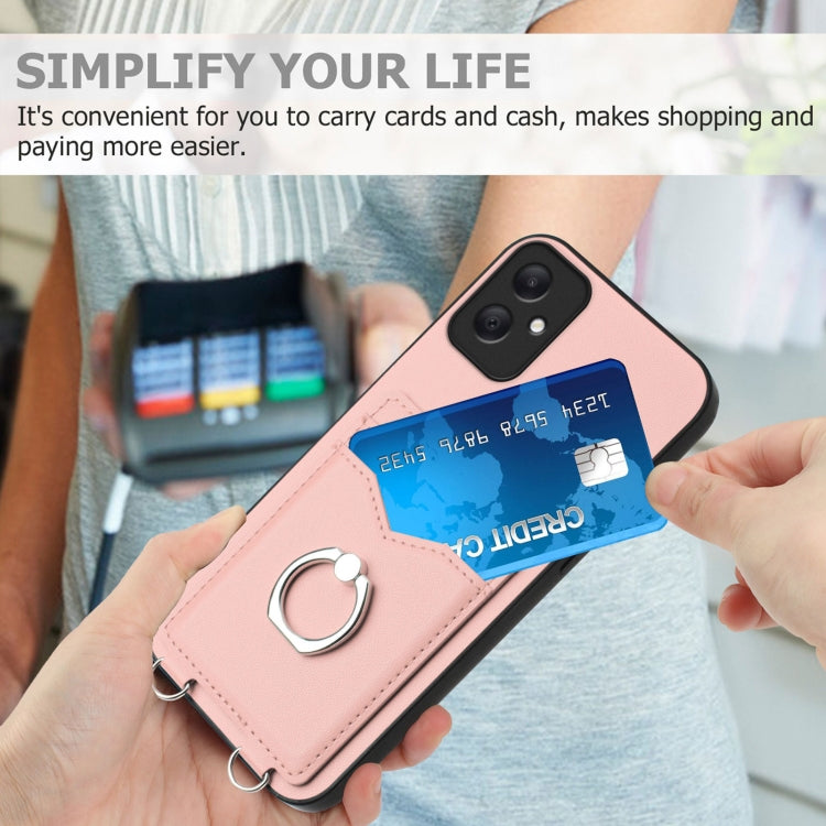 For Samsung Galaxy A05 4G Global R20 Ring Card Holder Phone Case