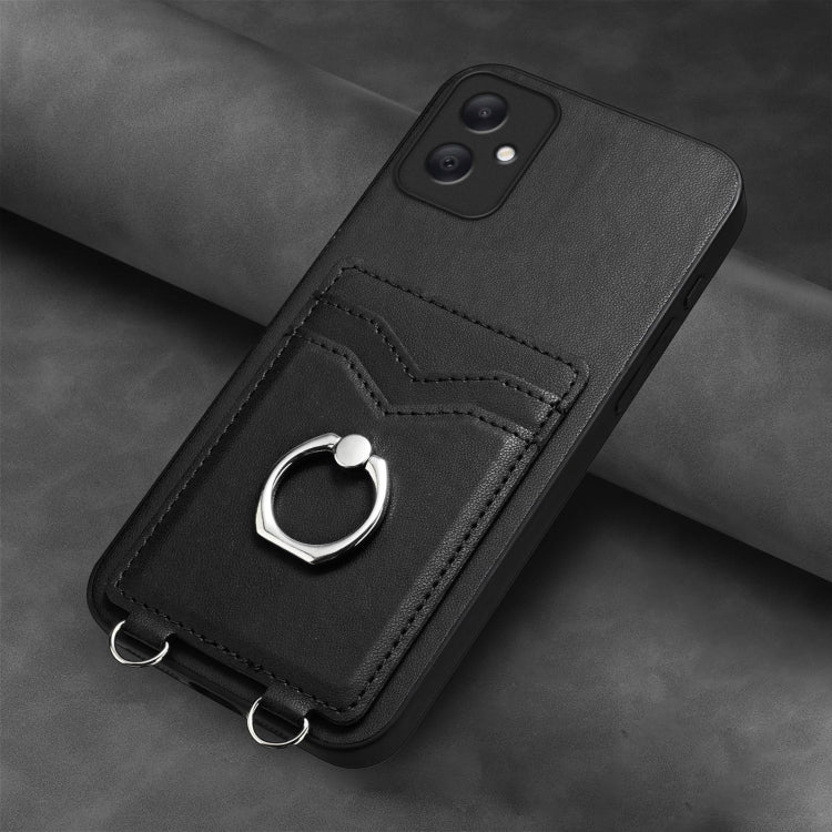 For Samsung Galaxy A05 4G Global R20 Ring Card Holder Phone Case