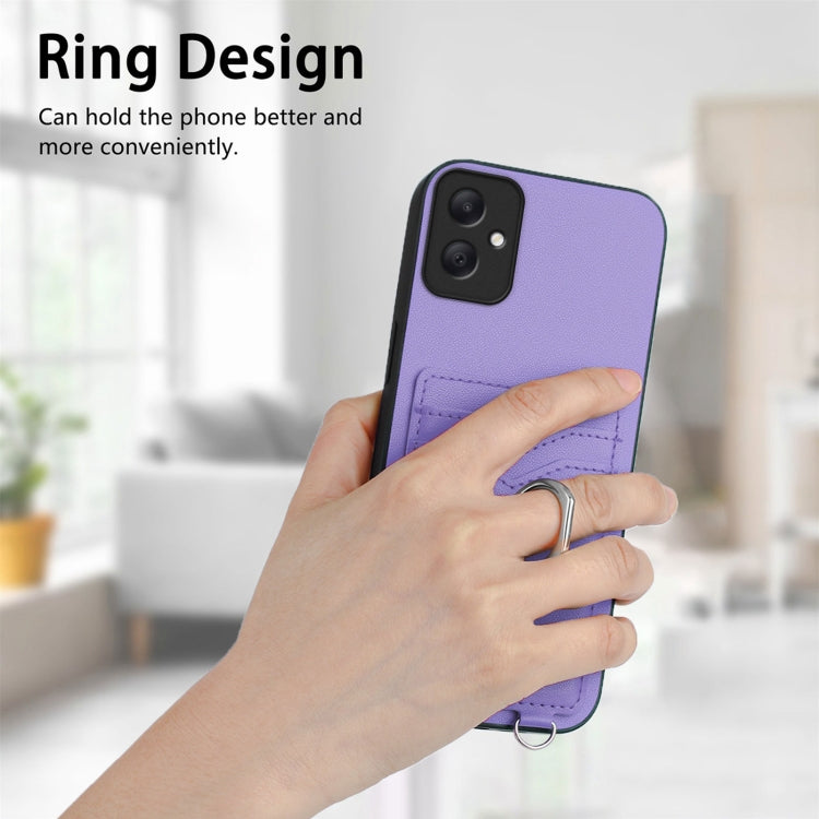 For Samsung Galaxy A05 4G Global R20 Ring Card Holder Phone Case