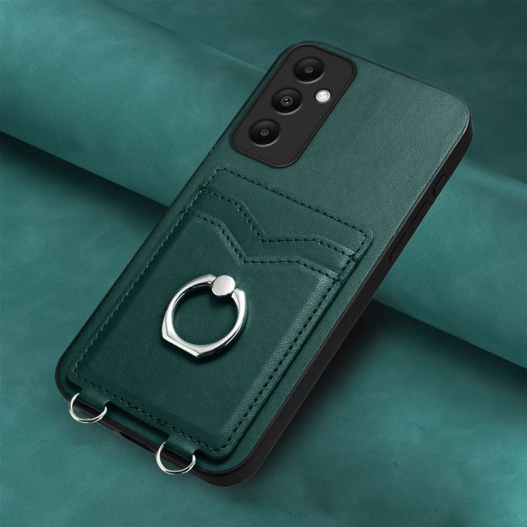 For Samsung Galaxy A05s 4G Global R20 Ring Card Holder Phone Case
