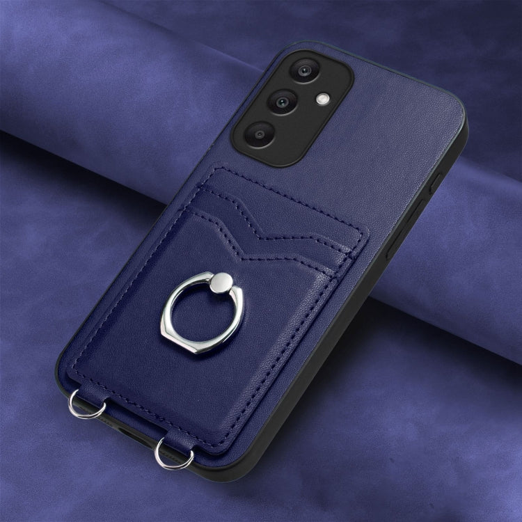 For Samsung Galaxy A25 5G Global R20 Ring Card Holder Phone Case