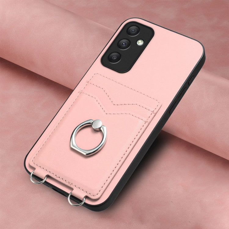 For Samsung Galaxy A35 R20 Ring Card Holder Phone Case
