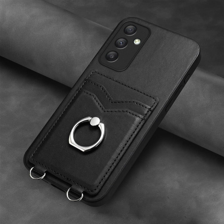 For Samsung Galaxy A35 R20 Ring Card Holder Phone Case