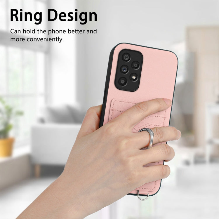 For Samsung Galaxy A53 5G R20 Ring Card Holder Phone Case