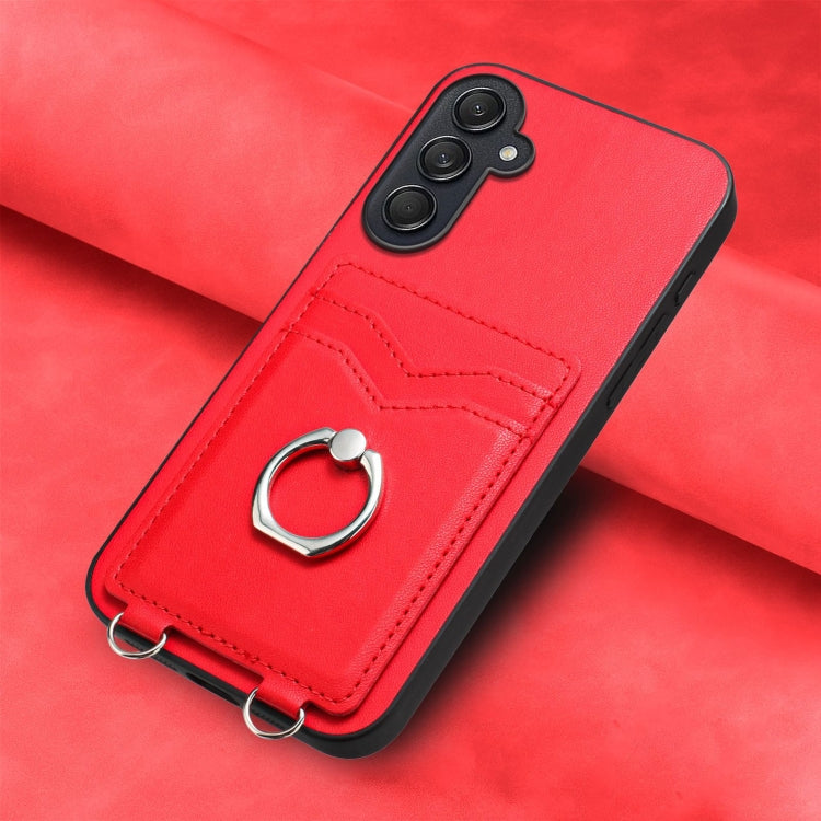 For Samsung Galaxy M55 / C55 5G R20 Ring Card Holder Phone Case
