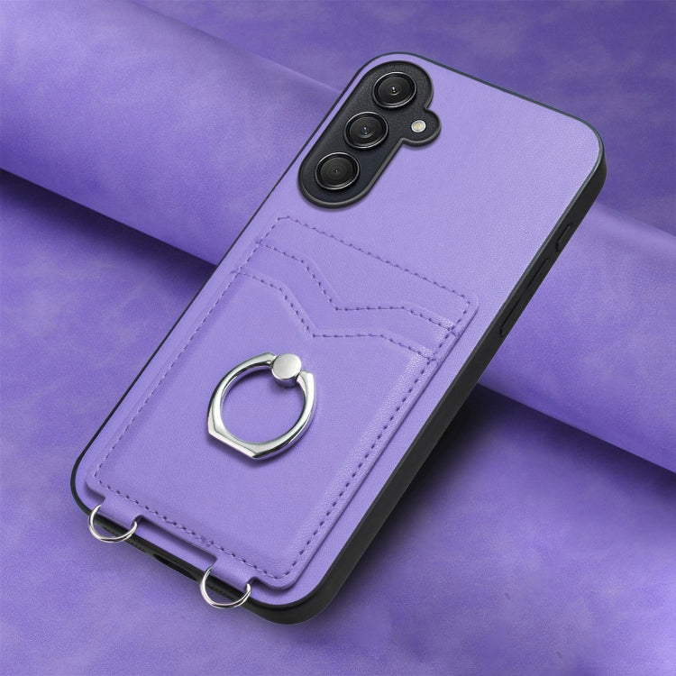 For Samsung Galaxy M55 / C55 5G R20 Ring Card Holder Phone Case