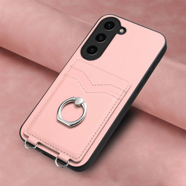 For Samsung Galaxy S23+ 5G R20 Ring Card Holder Phone Case