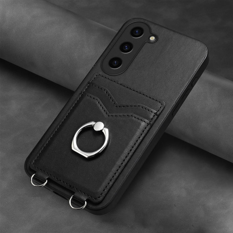 For Samsung Galaxy S23+ 5G R20 Ring Card Holder Phone Case