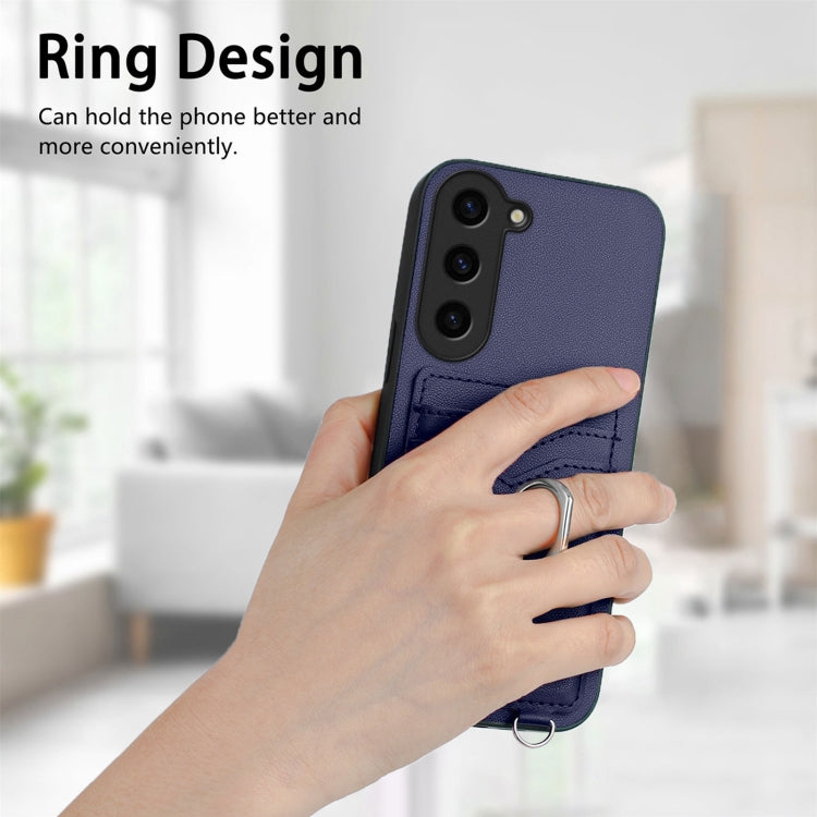For Samsung Galaxy S23+ 5G R20 Ring Card Holder Phone Case