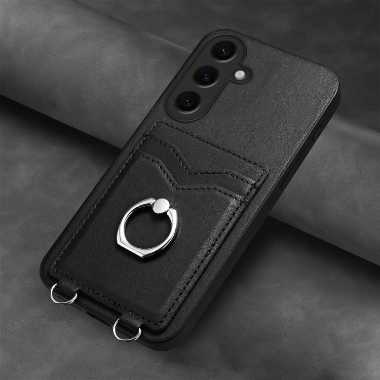 For Samsung Galaxy S24 5G R20 Ring Card Holder Phone Case