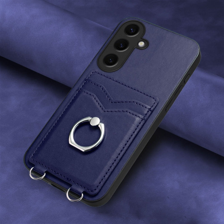 For Samsung Galaxy S24 5G R20 Ring Card Holder Phone Case