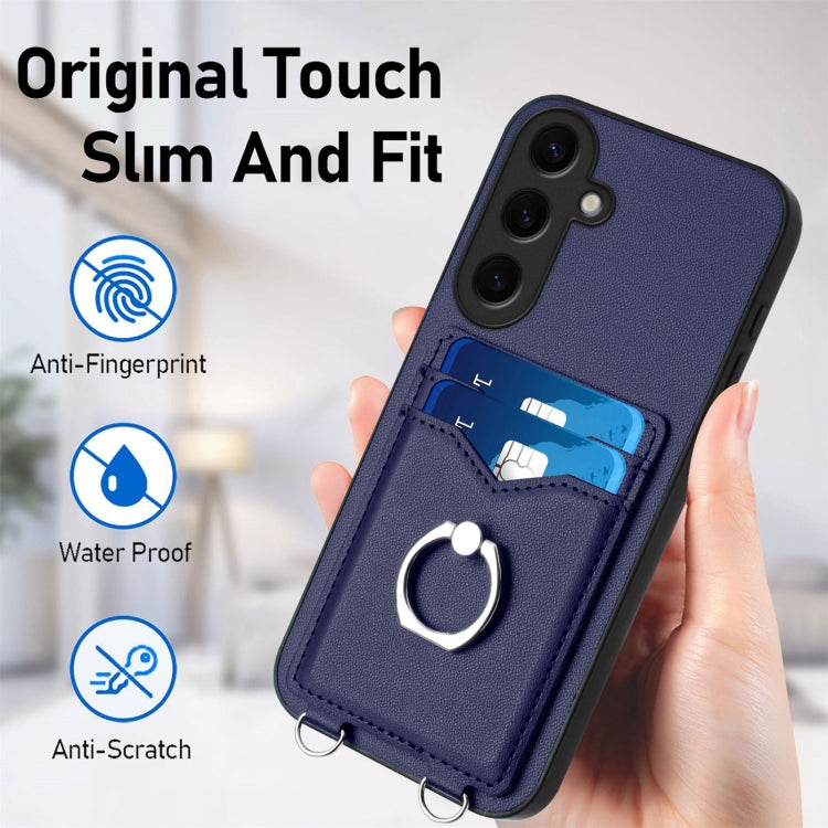 For Samsung Galaxy S24 5G R20 Ring Card Holder Phone Case